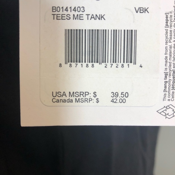 Volcom Tees Me Tank Top size S Vintage black - Picture 3 of 8